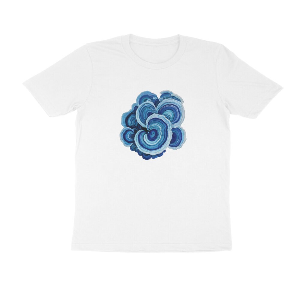 Flowerable – Half Sleeve Round Neck T-Shirt