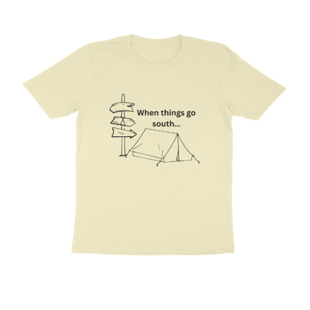 Half Sleeve Round Neck T-Shirt trouble maker