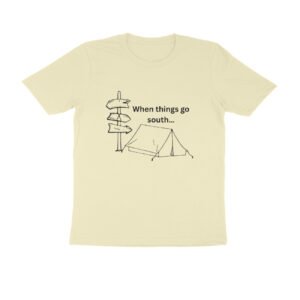 Half Sleeve Round Neck T-Shirt trouble maker